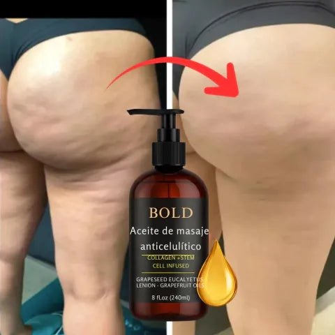 M3 Naturals®-Aceite reafirmante anticelulítico para mujeres